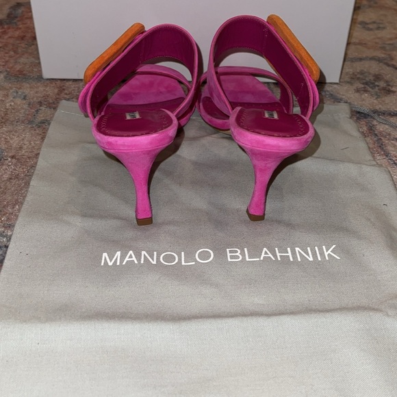 ❗️$845 MANOLO GABLE 81 HEELS NEW ❗️ - Picture 4 of 6